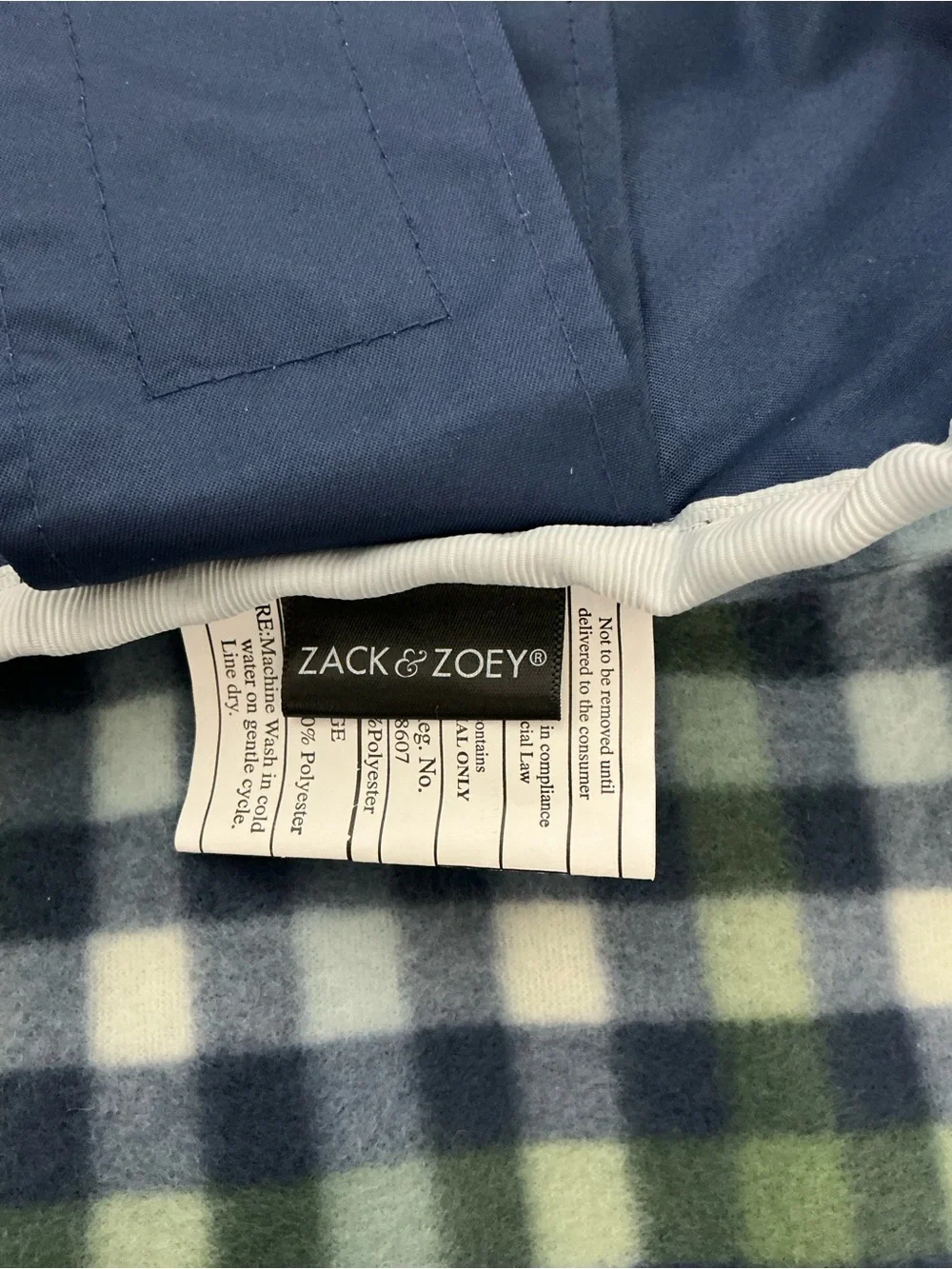 Zack & Zoey Noreaster Warm Reversible Waterproof Reflective  Coat NWT size XXL